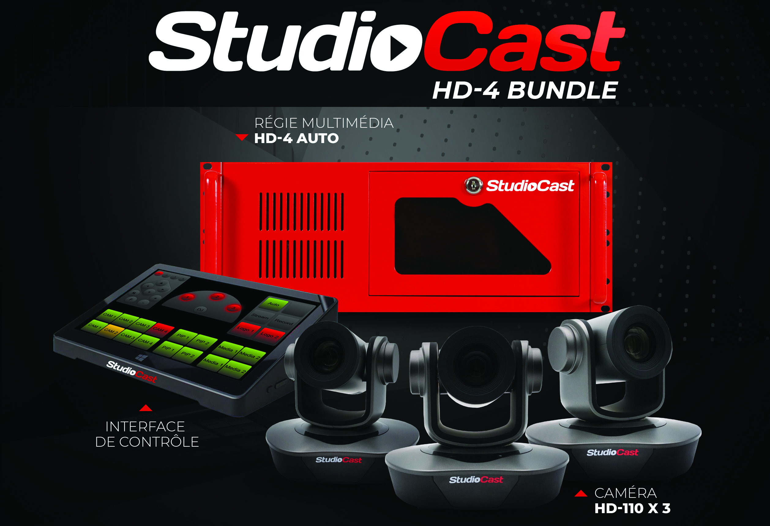 StudioCast HD4 Bundle